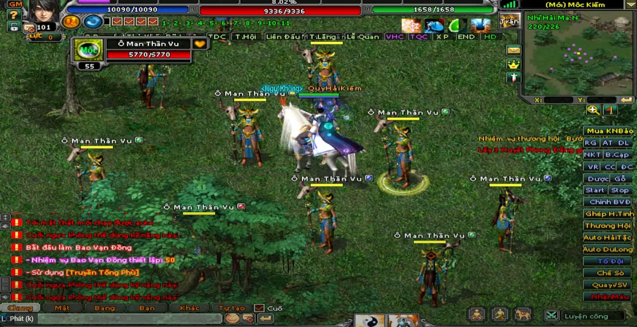 [SOURCE CODE GAME] Kiếm Thế PC mở Server 2009 online — Server + Website + API Thương mại